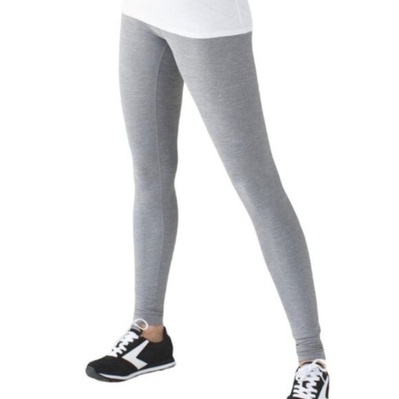 Lululemon Wunder Under Pant III Heathered Slate size 4 - Picture 2 of 11